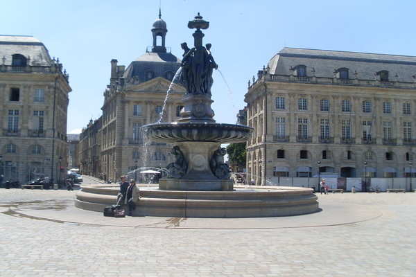 Fontaine de la place de La Bourse